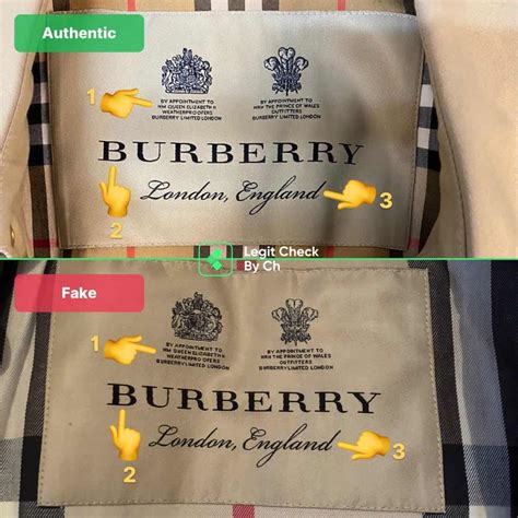 how to authenticate burberry|Burberry item number lookup.